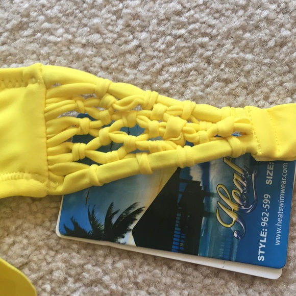 Yellow bikini new with tags - Picture 3 of 5